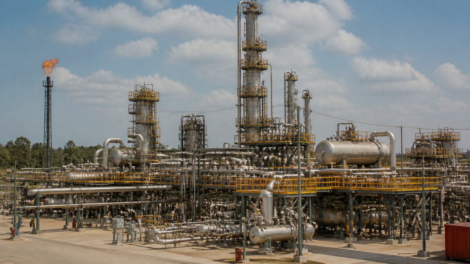 Installation industrielle de l'énergie