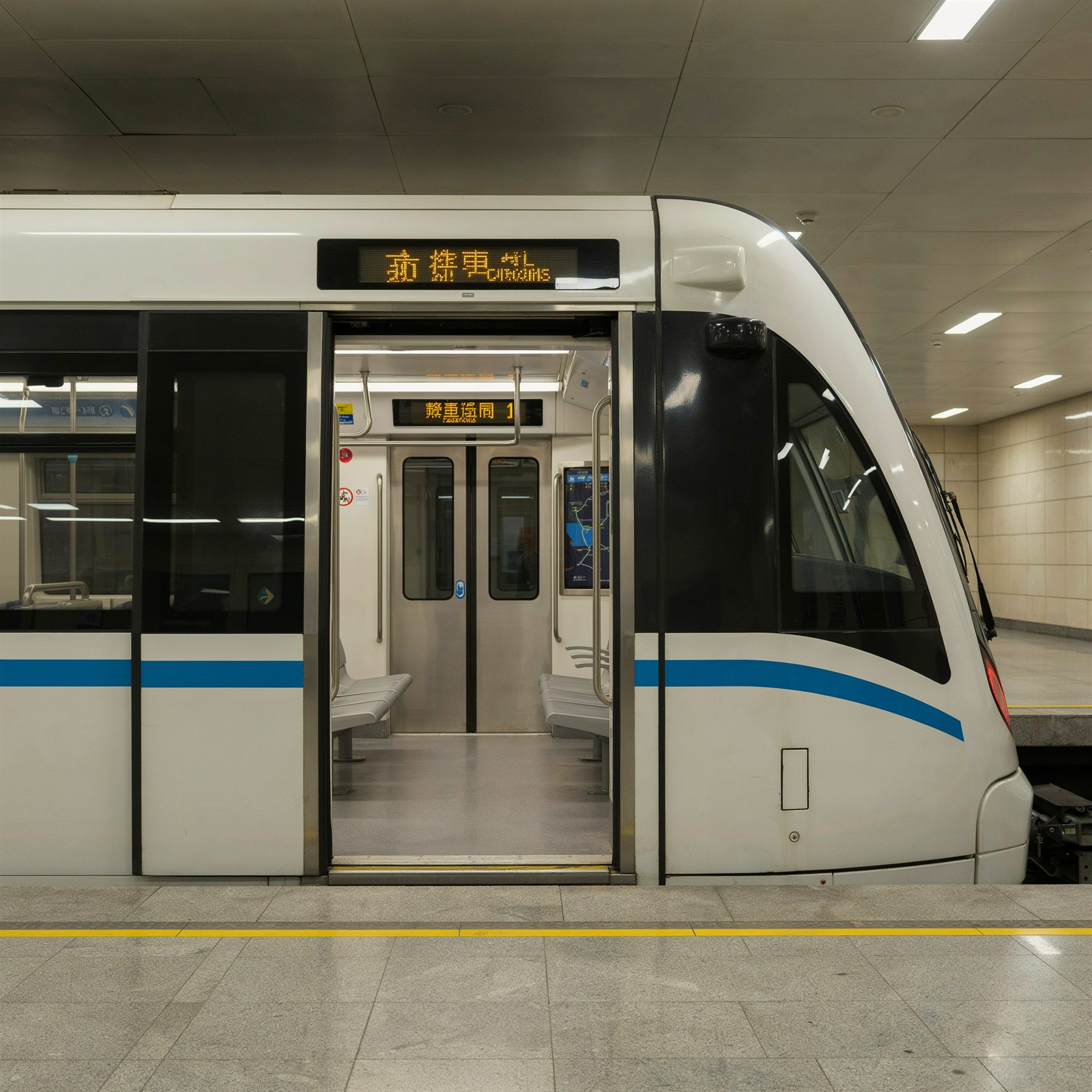 Métro à quai